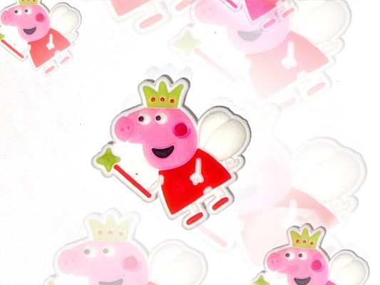 Peppa Pig croc charm