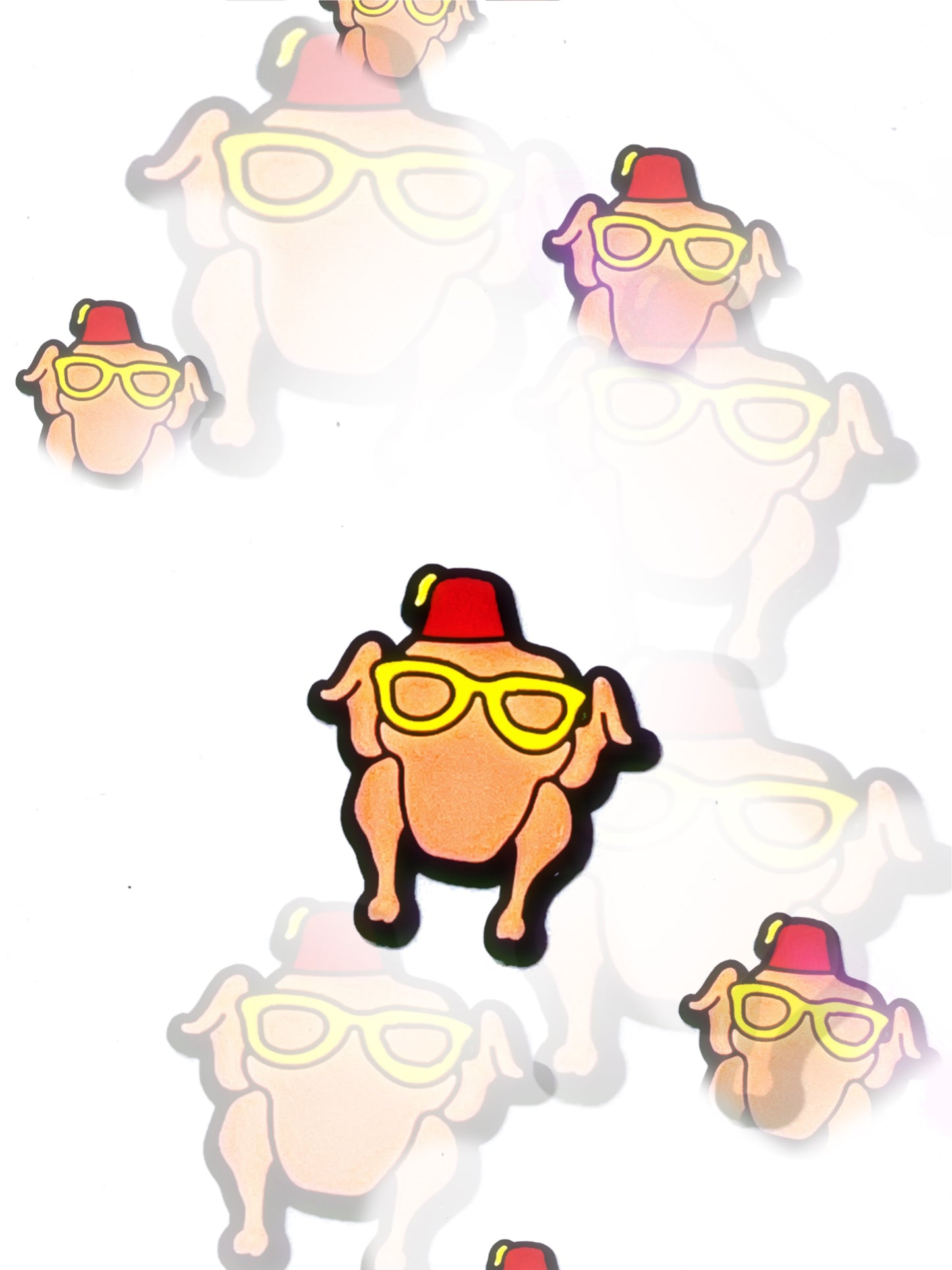 Friends TV Show 2 croc charm