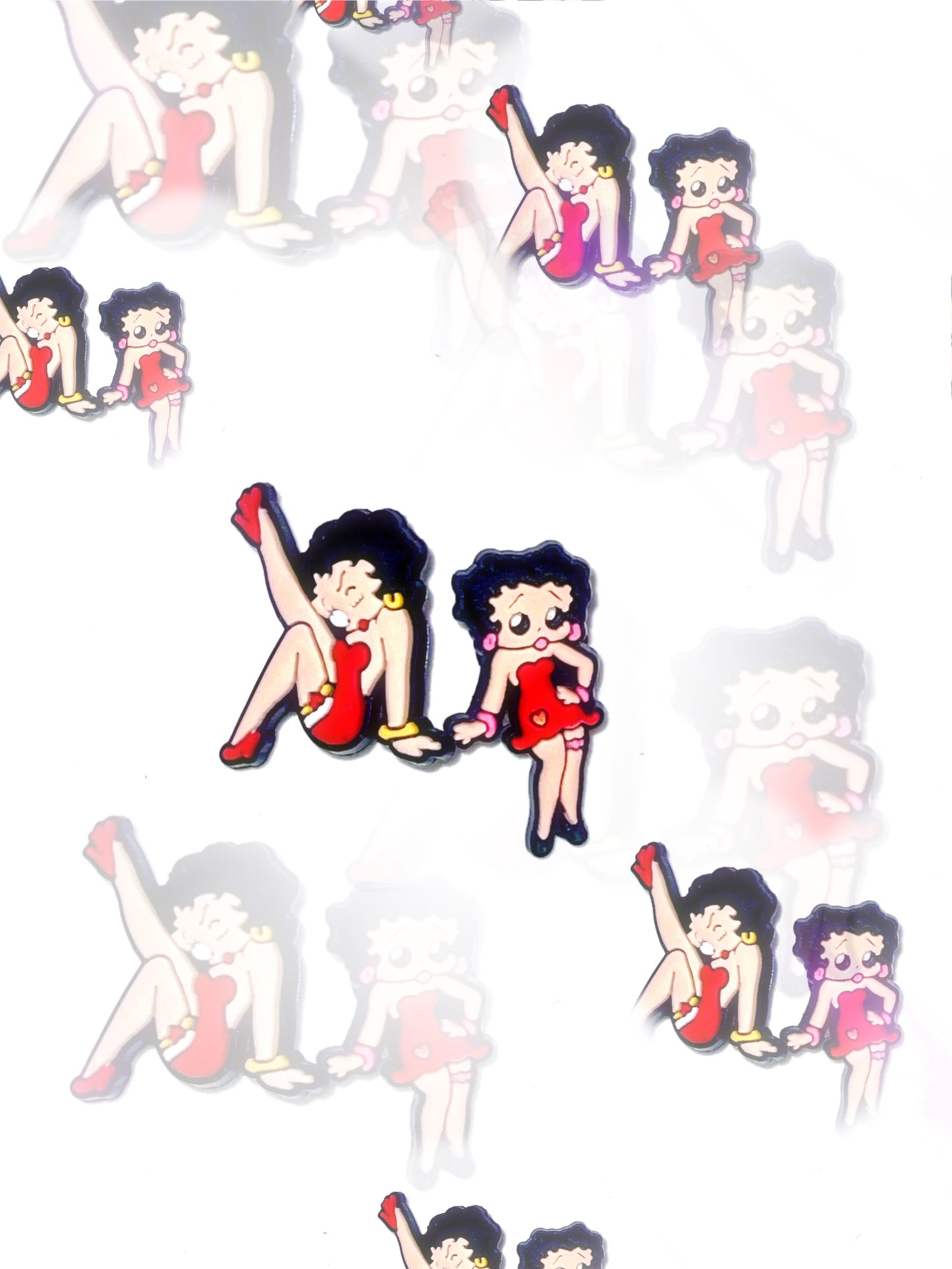 Betty Boop croc charm
