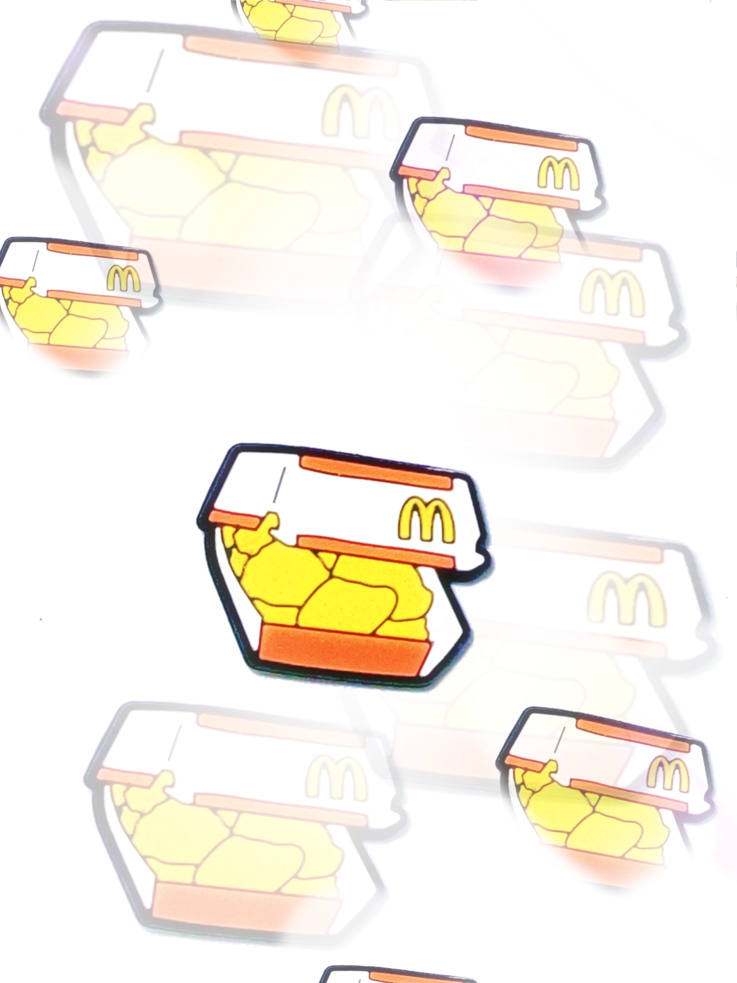 MCD Nuggets croc charm