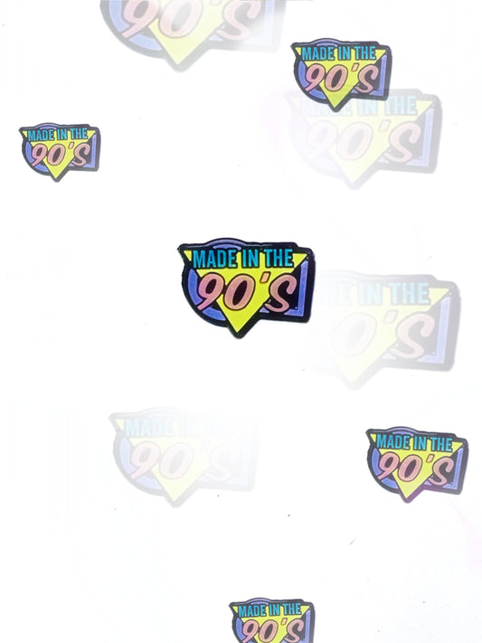 Made in the 90s croc charm