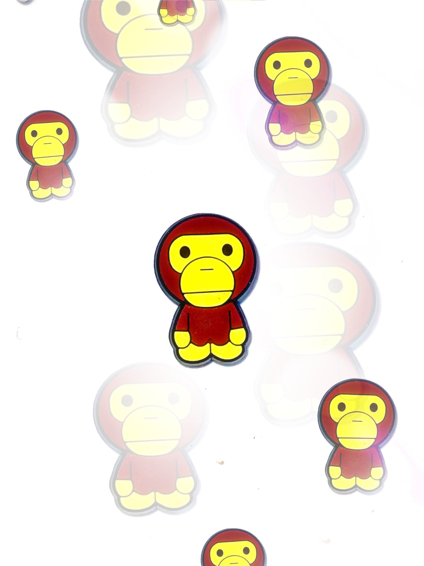 BAPE Baby Milo croc charm