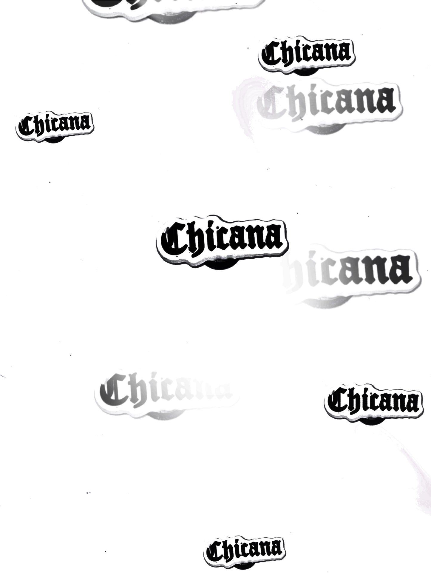 Chicana croc charm