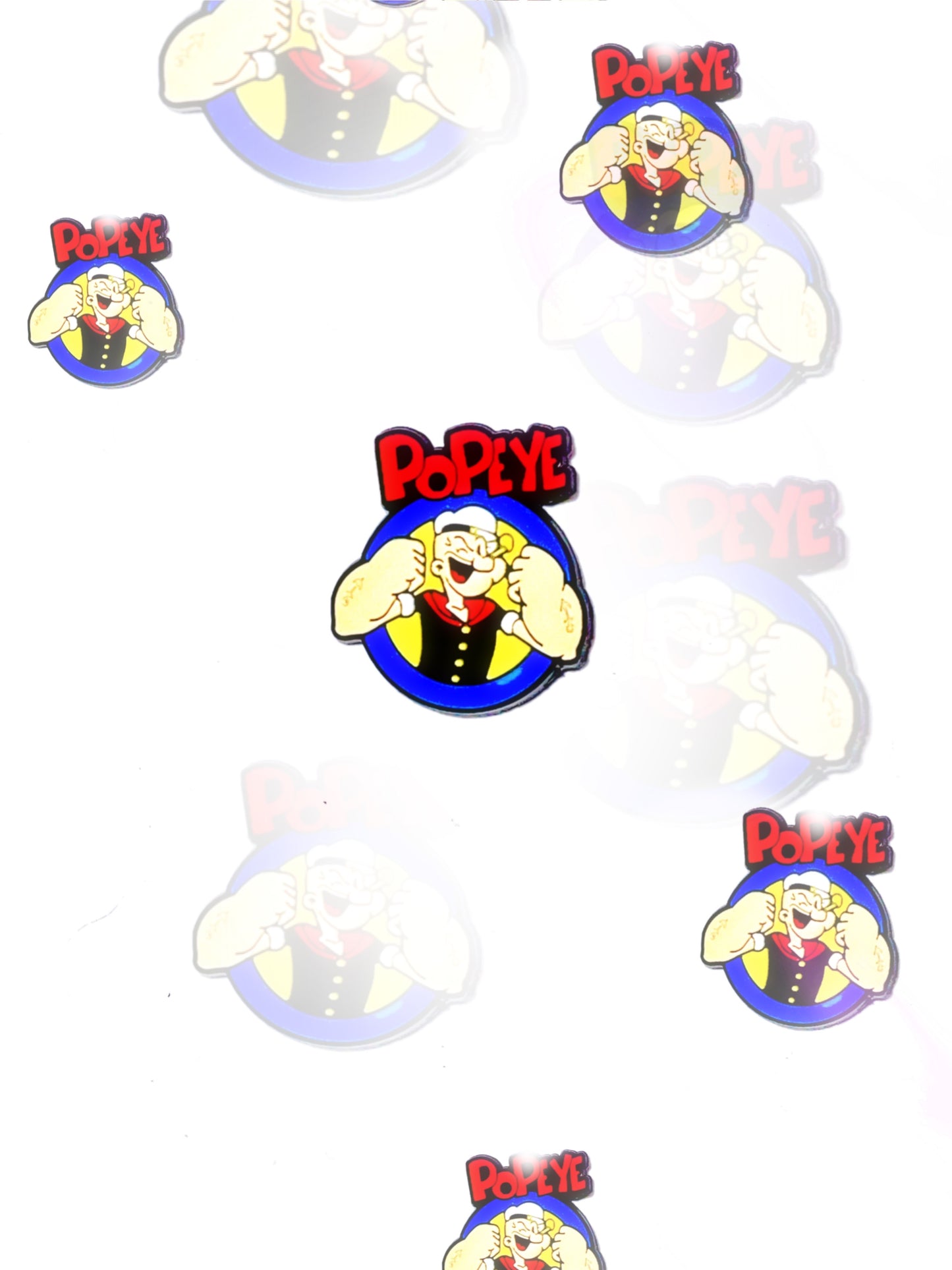 Popeye croc charm
