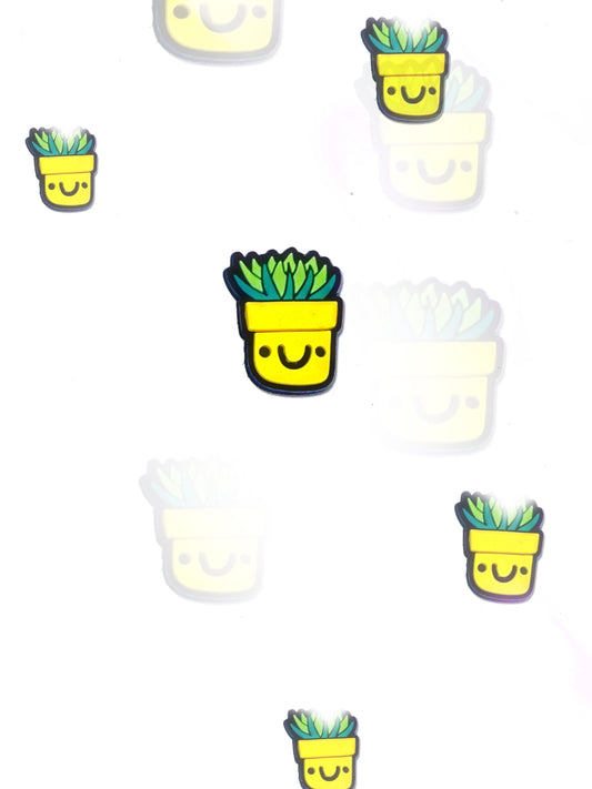Plant croc charm