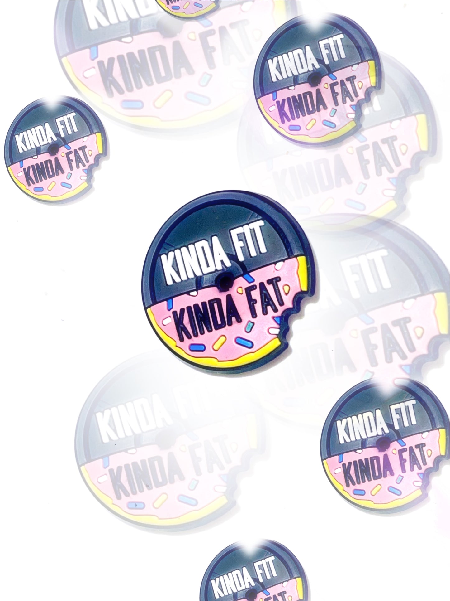 Kinda Fit Kinda Fat croc charm