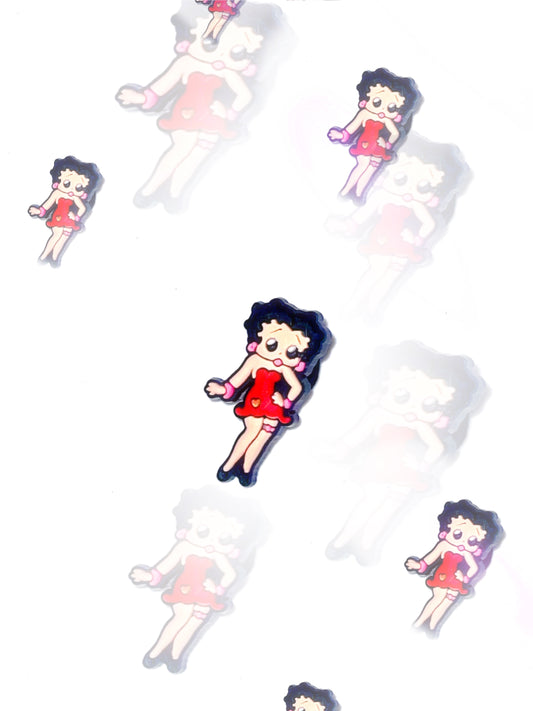 Betty Boop croc charm
