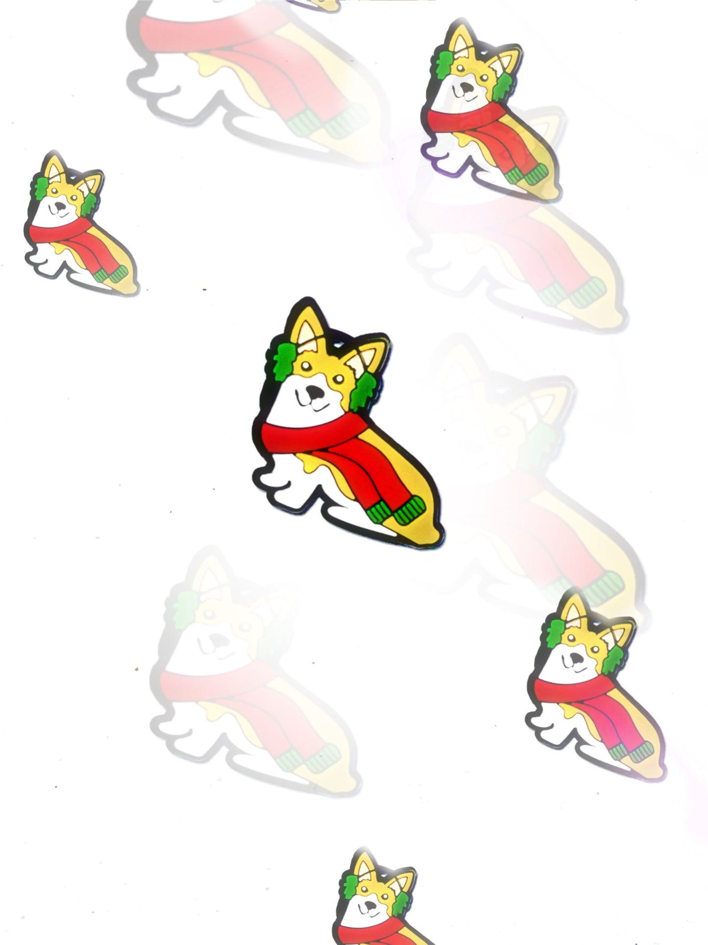 Corgi croc charm