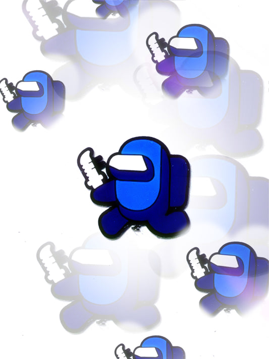 SUS - Blue croc charm