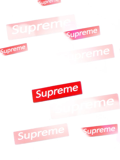 Supreme croc charm
