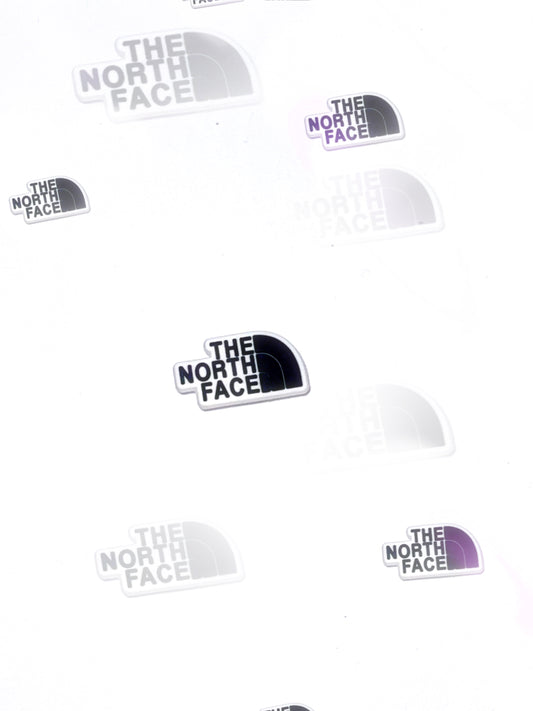 The North Face croc charm
