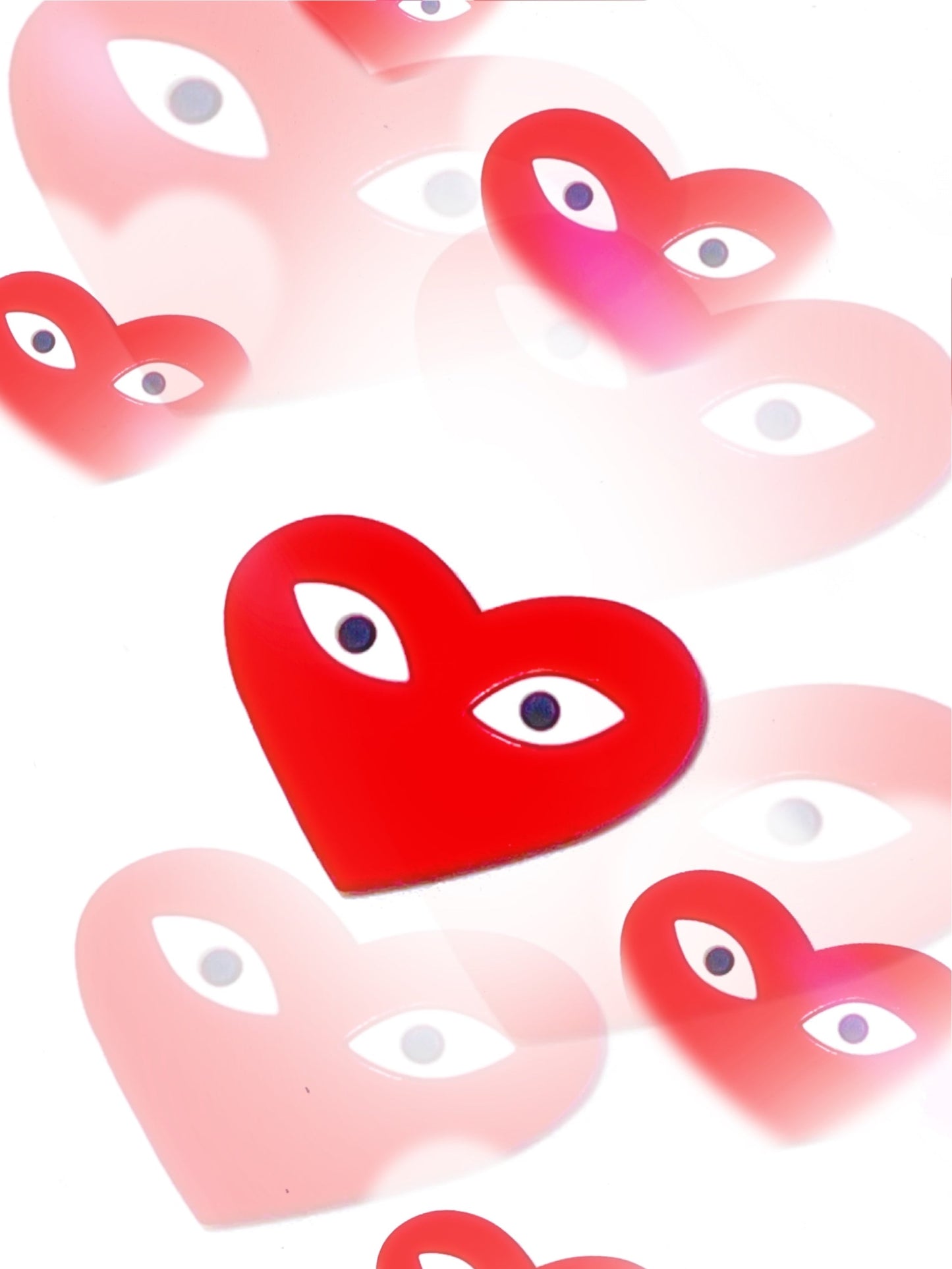 CDG croc charm