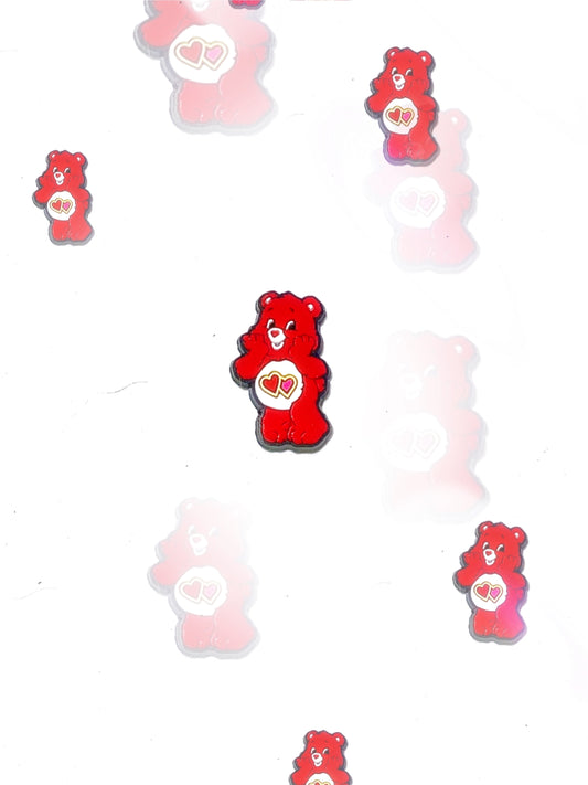 CB - Red croc charm