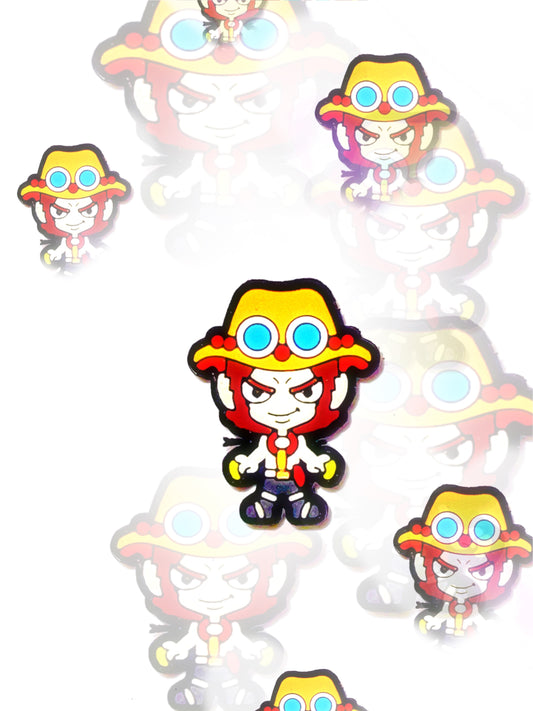 One Piece 4 croc charm