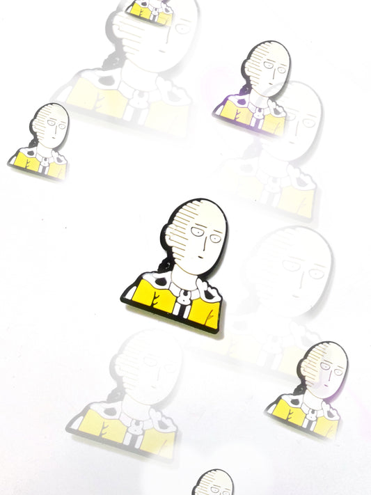 One Punch Man croc charm