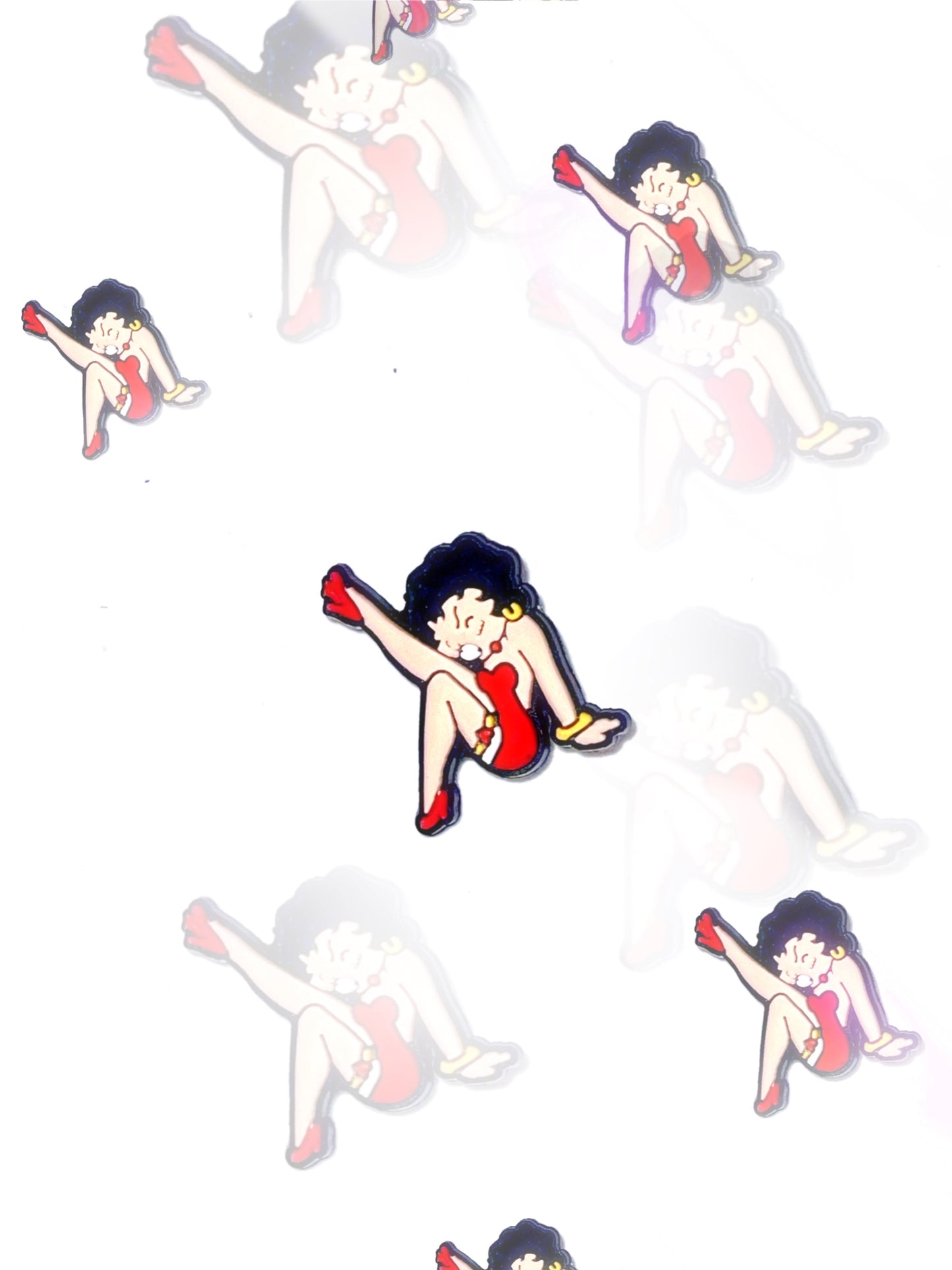 Betty Boop croc charm