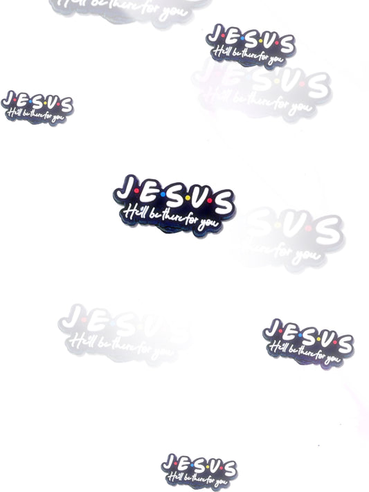 JESUS croc charm