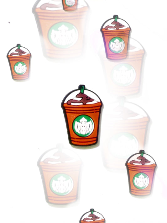 Frappuccino croc charm