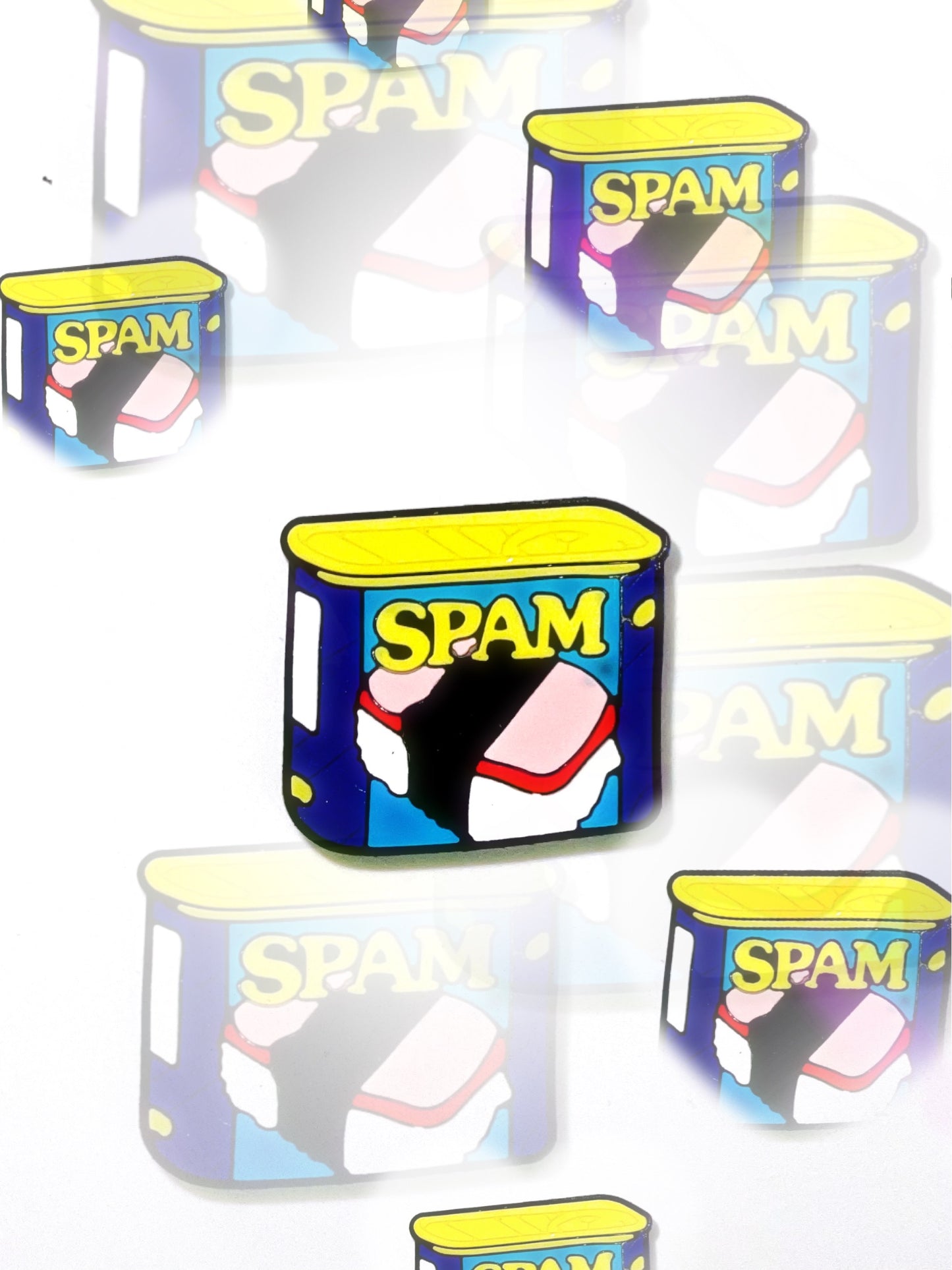 Spam croc charm