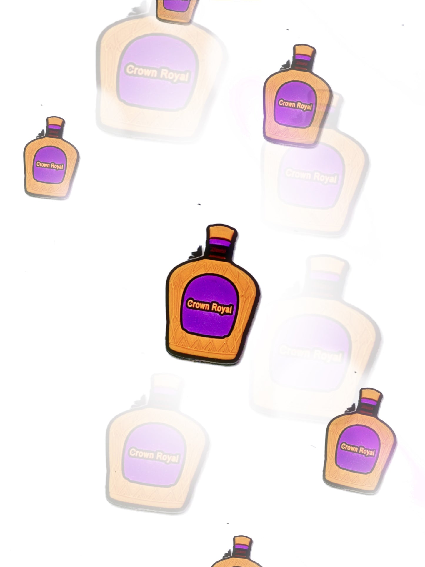 Crown Royal croc charm