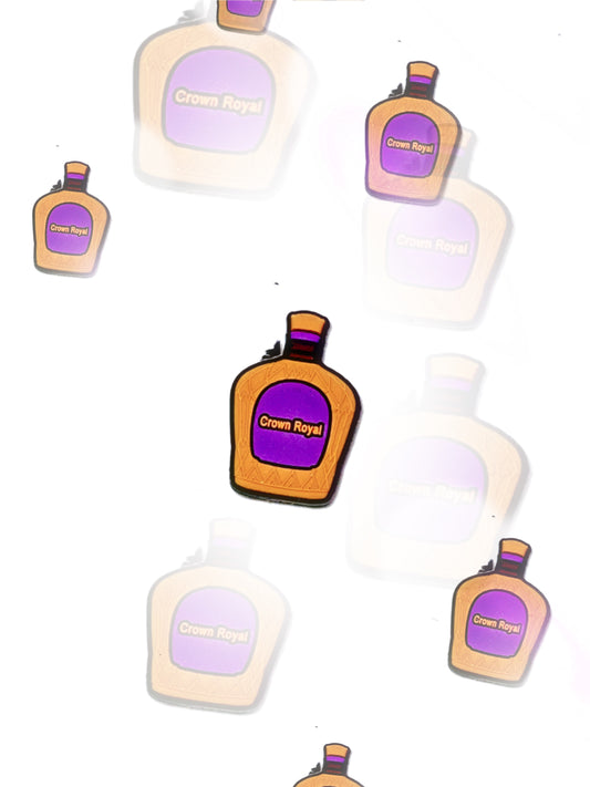 Crown Royal croc charm