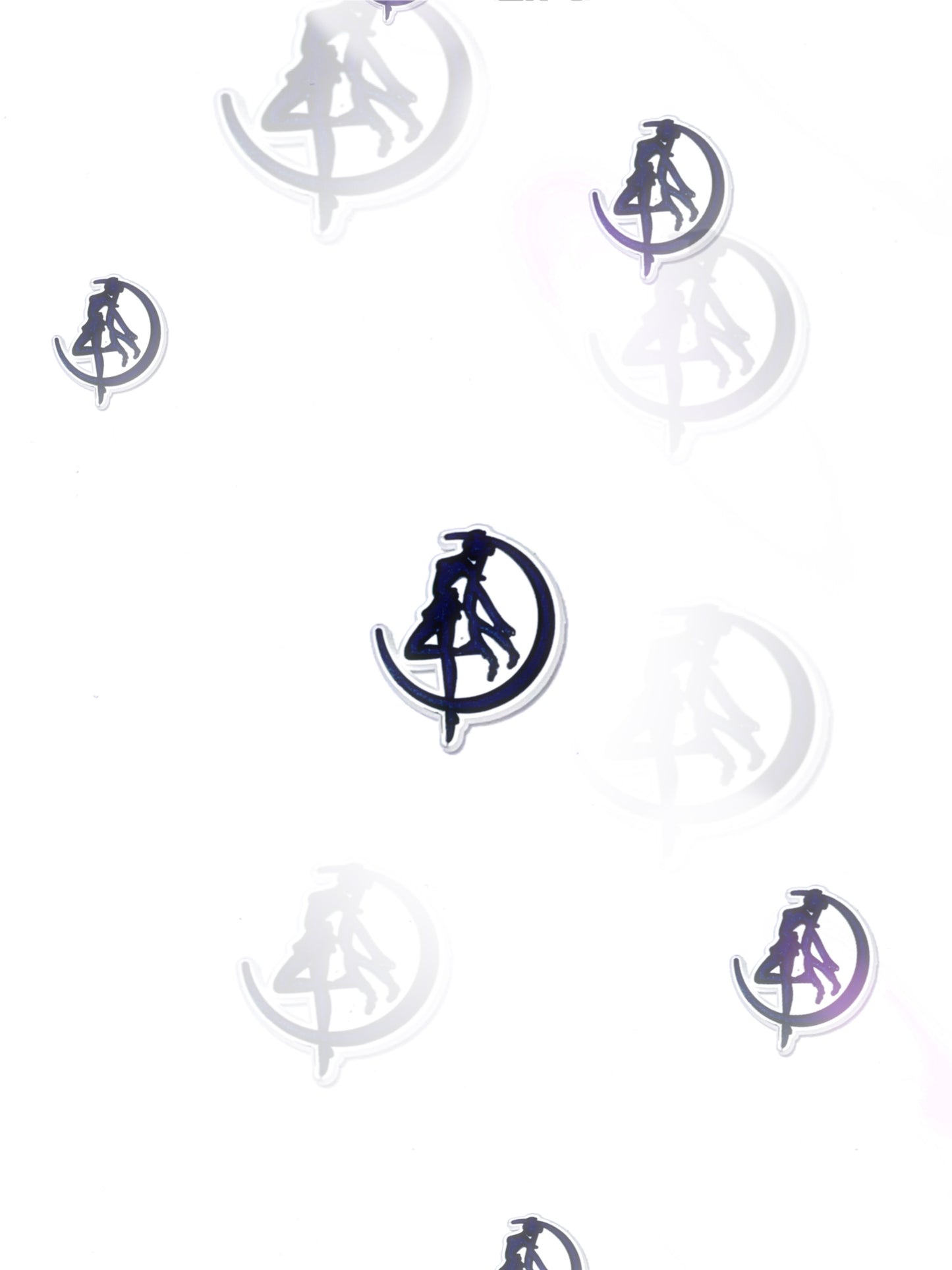 Sailor Moon Logo croc charm